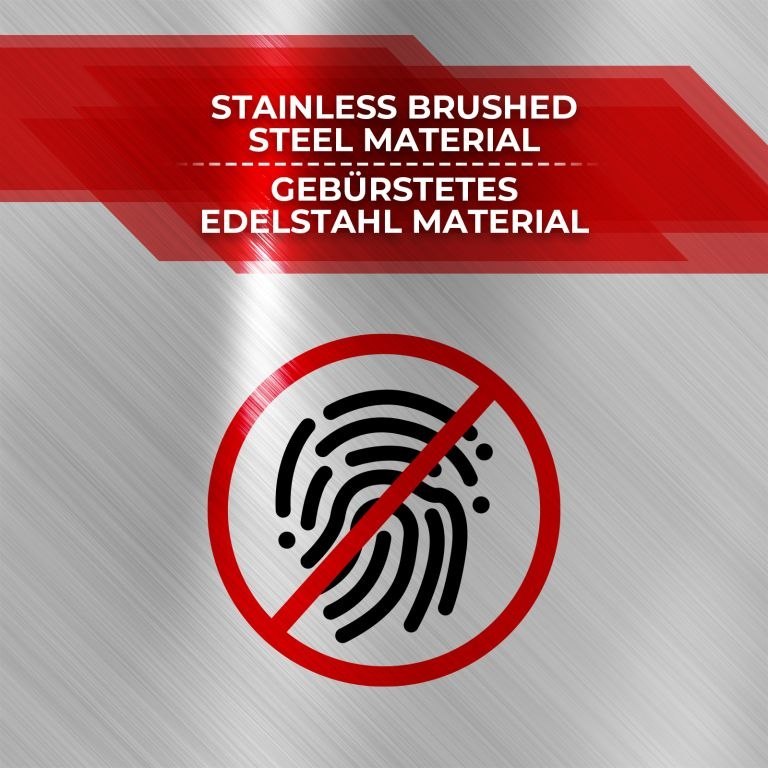 Jago Kosz na odpady do segregacji 45 L, stal nierdzewna